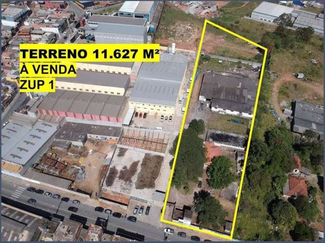 Terreno à venda, 11627 m² por R$ 6.000.000,00 - Jardim Anchieta - Ferraz de Vasconcelos/SP