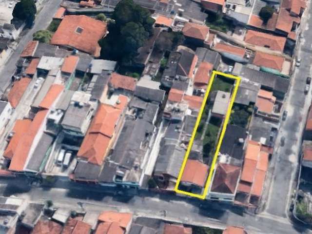 Terreno à venda, 500 m² por R$ 880.000,00 - Vila Bocaina - Mauá/SP