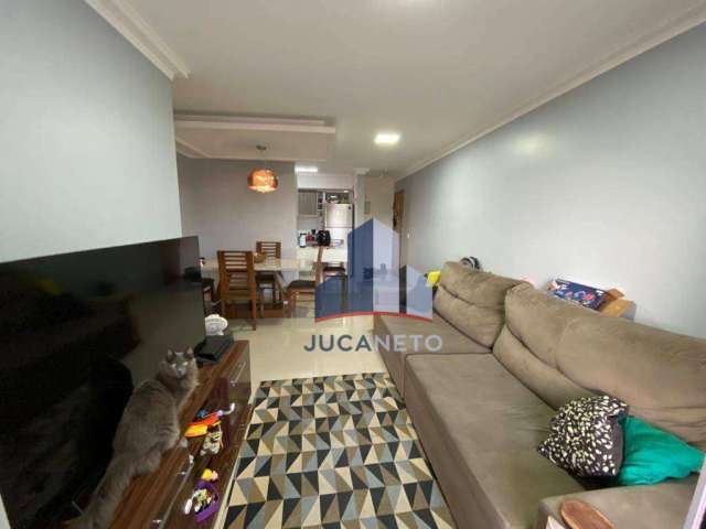 Apartamento com 3 dormitórios à venda, 88 m² por R$ 424.000,00 - Parque São Vicente - Mauá/SP