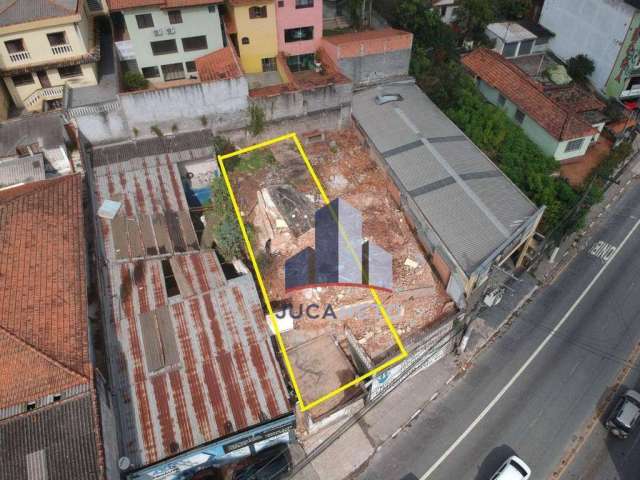 Terreno à venda, 252 m² por R$ 450.000 - Jardim Maringá - Mauá/SP