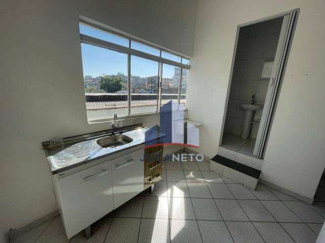 Kitnet com 1 dormitório para alugar, 50 m² por R$ 1.500,00/mês - Vila Luzita - Santo André/SP