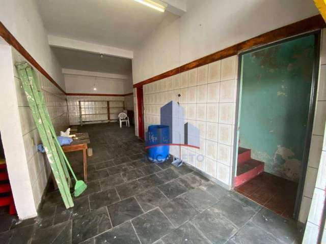 Salão para alugar, 82 m² por R$ 1.400/mês - Vila Santa Rosa - Mauá/SP