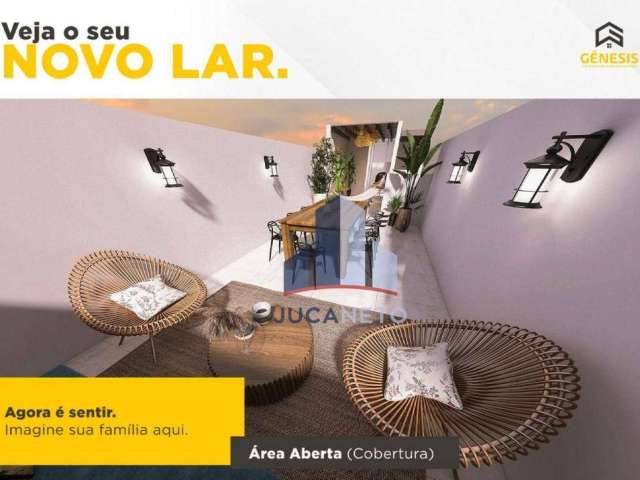 Cobertura com 2 dormitórios à venda, 90 m² por R$ 450.000,00 - Vila Guarani - Santo André/SP