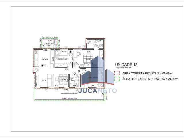 Apartamento com 3 dormitórios à venda, 93 m² por R$ 430.000,00 - Vila Assis Brasil - Mauá/SP