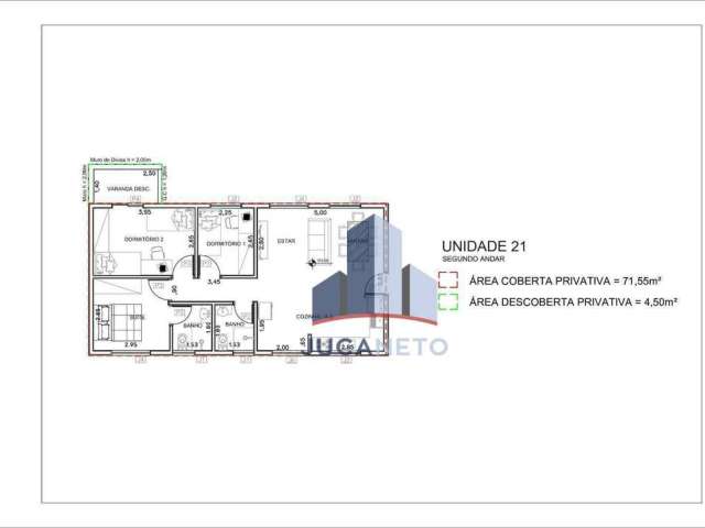 Apartamento com 3 dormitórios à venda, 76 m² por R$ 410.000,00 - Vila Assis Brasil - Mauá/SP