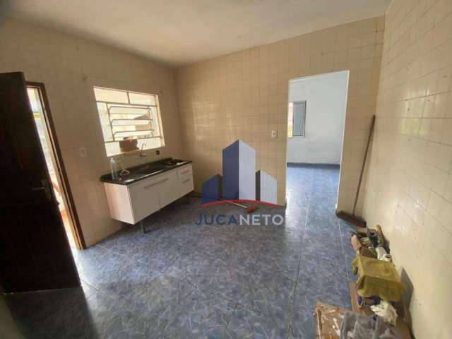 Casa com 1 dormitório para alugar, 40 m² por R$ 1.280,00/mês - Vila Assis Brasil - Mauá/SP