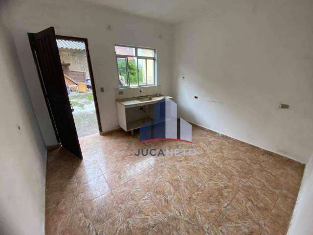 Casa com 1 dormitório para alugar, 30 m² por R$ 1.080,00/mês - Vila Assis Brasil - Mauá/SP