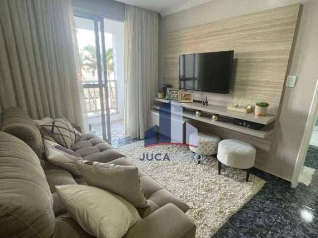 Apartamento com 2 dormitórios à venda, 72 m² por R$ 390.000,00 - Vila Nossa Senhora das Vitórias - Mauá/SP