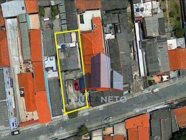 Terreno à venda, 500 m² por R$ 1.180.000,00 - Vila Bocaina - Mauá/SP