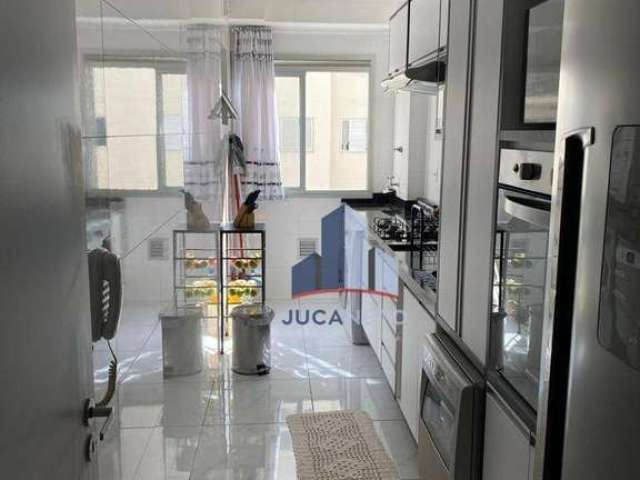 Apartamento com 3 dormitórios à venda, 68 m² por R$ 425.000,00 - Vila Homero Thon - Santo André/SP