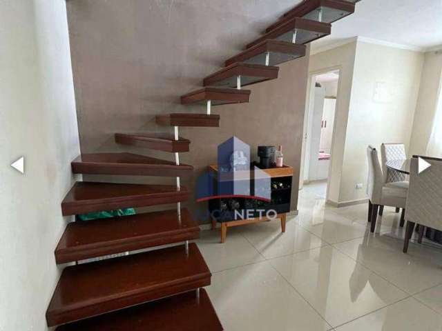 Apartamento Duplex com 2 dormitórios à venda, 94 m² por R$ 430.000 - Parque So Vicente - Mauá/SP