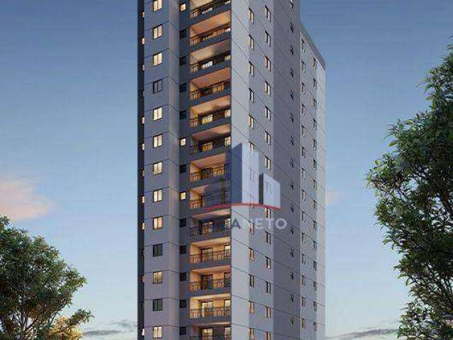 Apartamento com 3 dormitórios à venda, 82 m² por R$ 478.627,42 - Vila Nossa Senhora das Vitórias - Mauá/SP