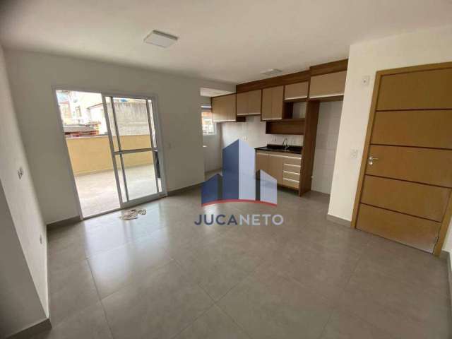 Apartamento com 2 dormitórios para alugar, 77 m² por R$ 2.943,00/mês - Vila Guarani - Mauá/SP