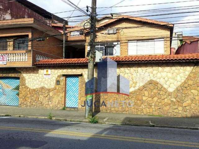 Casa com 3 dormitórios à venda por R$ 570.000 - Jardim São Judas - Mauá/SP