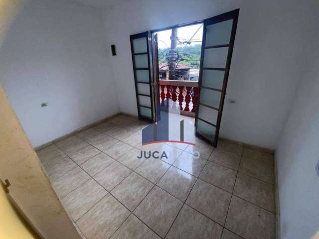 Casa com 1 dormitório para alugar, 40 m² por R$ 850/mês - Vila Assis Brasil - Mauá/SP