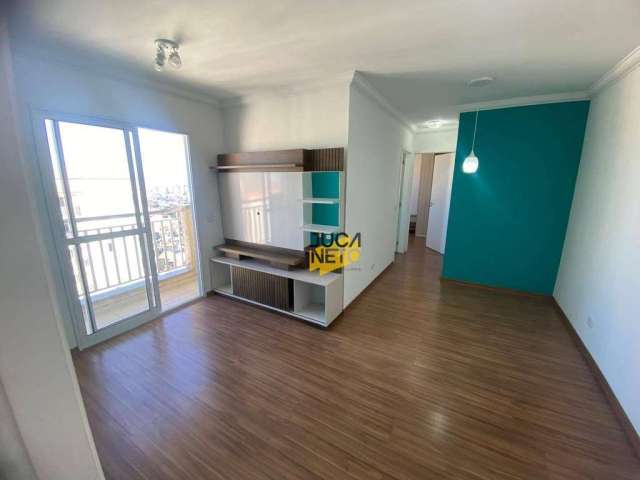 Apartamento com 2 dormitórios à venda, 52 m² por R$ 335.000,00 - Vila Falchi - Mauá/SP