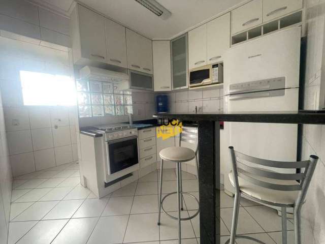 Apartamento com 3 dormitórios para alugar, 86 m² por R$ 3.000/mês - Vila Humaitá - Santo André/SP