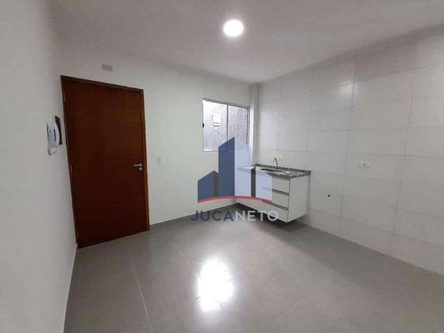 Apartamento com 2 dormitórios para alugar, 45 m² por R$ 1.580,00/mês - Vila Guarani - Santo André/SP