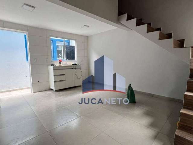 Casa com 1 dormitório para alugar, 37 m² por R$ 994,55/mês - Jardim Zaira - Mauá/SP