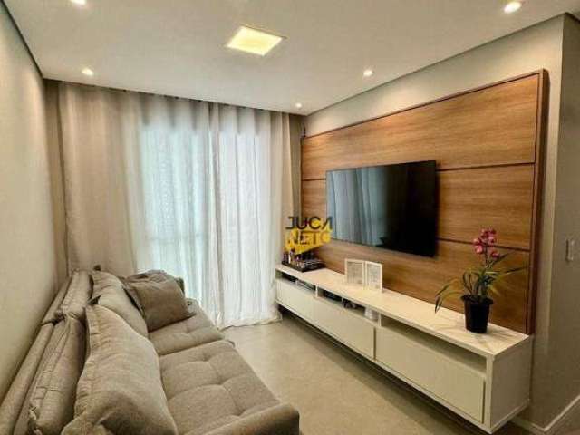 Apartamento com 2 dormitórios à venda, 58 m² por R$ 370.000,00 - Vila Falchi - Mauá/SP