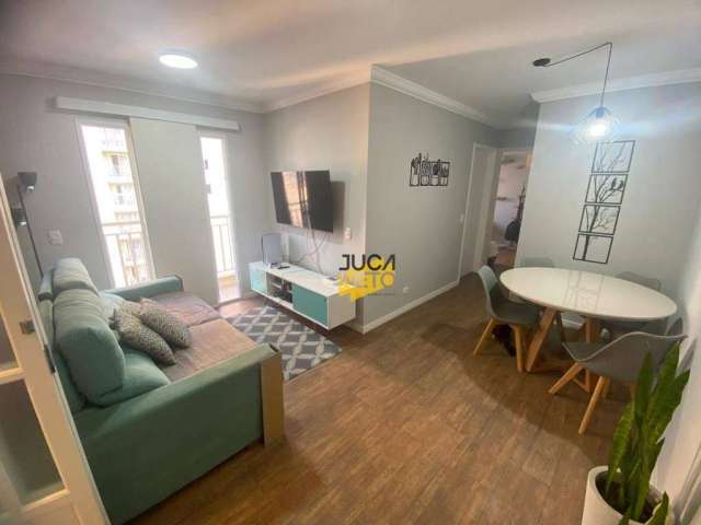 Apartamento com 2 dormitórios à venda, 52 m² por R$ 300.000,00 - Vila Falchi - Mauá/SP