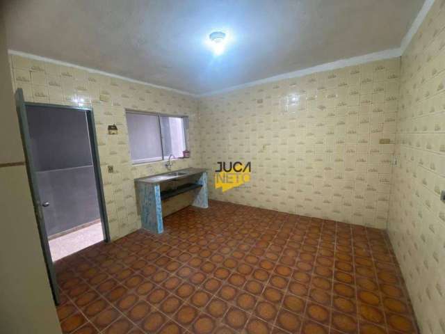 Casa com 1 dormitório para alugar, 60 m² por R$ 850,00/mês - Parque das Américas - Mauá/SP