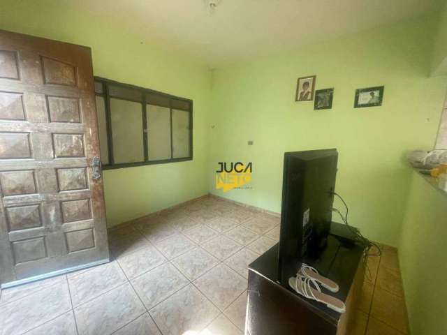 Casa com 1 dormitório para alugar, 100 m² por R$ 1.100/mês - Vila Flórida - Mauá/SP