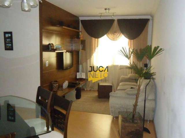 Apartamento com 3 dormitórios à venda, 69 m² por R$ 330.000 - Jardim Pedroso - Mauá/SP