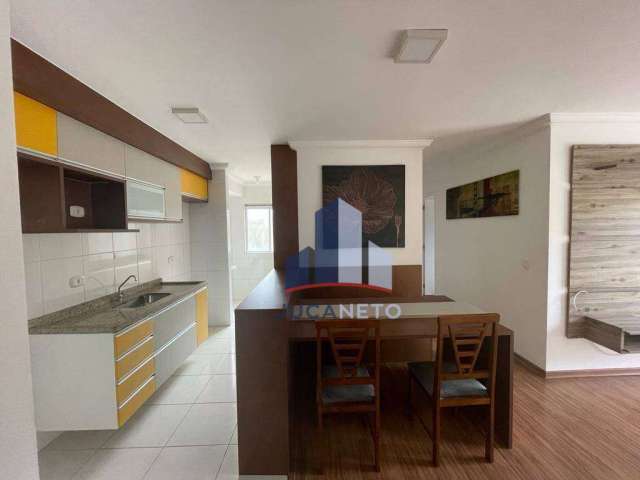 Apartamento com 2 dormitórios para alugar, 58 m² por R$ 2.306,00/mês - Vila Falchi - Mauá/SP