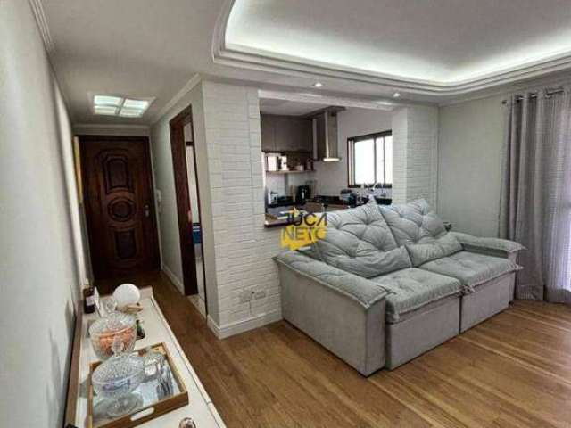 Apartamento com 2 dormitórios à venda, 73 m² por R$ 402.000 - Vila Assis Brasil - Mauá/SP