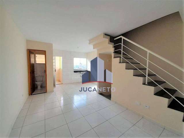 Casa com 2 dormitórios para alugar por R$ 1.680,00/mês - Jardim Santa Lídia - Mauá/SP