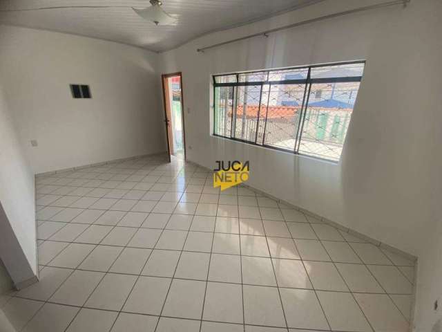 Casa com 2 dormitórios para alugar, 119 m² por R$ 1.800,00/mês - Jardim Pilar - Mauá/SP