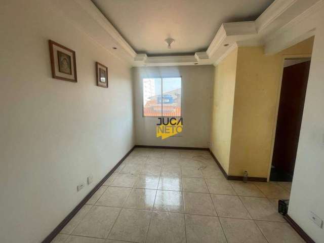 Apartamento com 2 dormitórios para alugar, 47 m² por R$ 1.900/mês - Vila Guarani - Mauá/SP