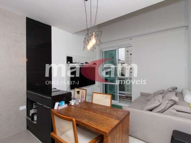 Apartamento com 1 quarto à venda na Avenida Rouxinol, 77, Indianópolis, São Paulo, 45 m2 por R$ 580.000