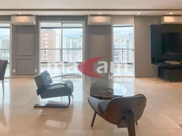 Apartamento Luxuoso para Alugar em Moema Pássaro Mobiliado ? 245,42 m²