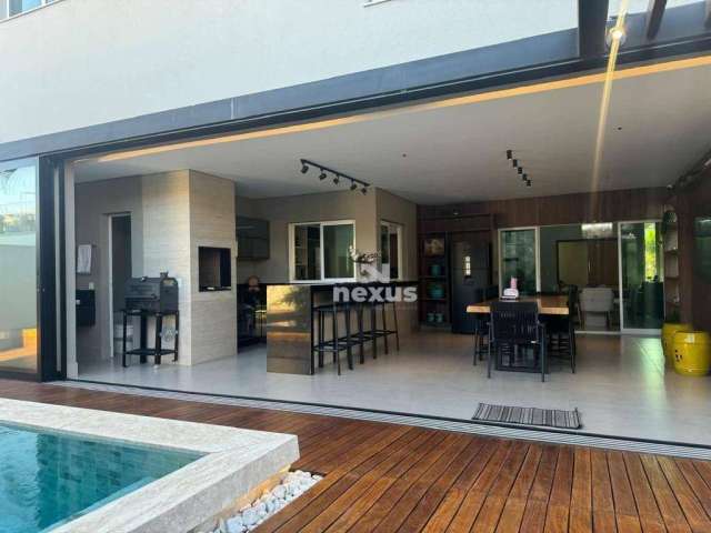 Sobrado com 4 dormitórios à venda, 292 m² por R$ 2.650.000 - Paradiso Ecológico - Uberlândia/MG