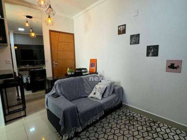 Apartamento com 2 quartos sendo 1 suíte à venda, 50 m² por R$ 340.000 - Santa Mônica - Uberlândia/MG