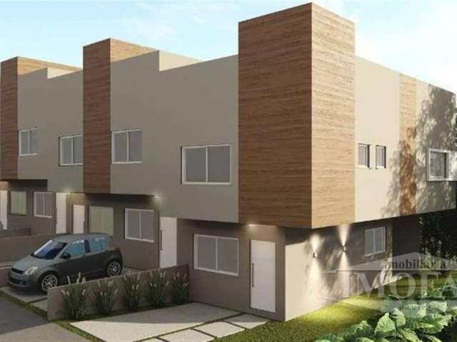 Sobrados em construção,  localizados no bairro Monte Verde, cada unidade irá contar com: 1 pavimento:  sala de jantar e cozinha integradas, lavabo, área de serviço com churrasqueira e sala de estar. P