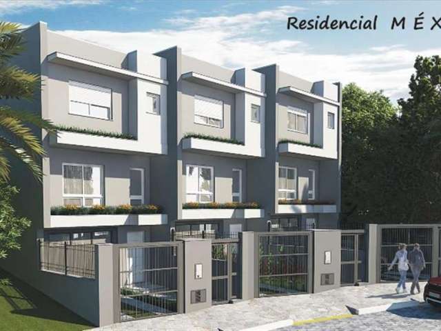 Lançamento! Excelente sobrado de entrada individual em construção no Bairro Jardim América!  Com 03 dormitórios (sendo 01 suíte), hall de entrada, sala para 02 ambientes, sacada, cozinha, churrasqueir