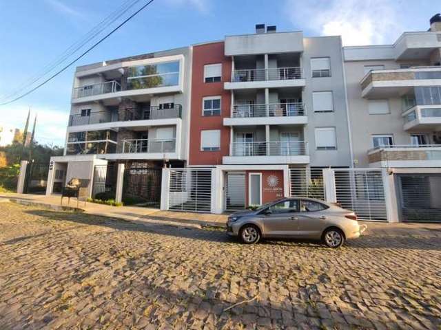 Excelente apartamento mobiliado e decorado no Bairro Colina Sorriso!!  Conta com 02 dormitórios, sala para 02 ambientes, sacada, cozinha, churrasqueira, área de serviço, banheiro social e 01 vaga de g