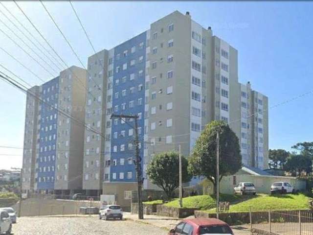 Apartamento com 2 dormitórios, sala e cozinha integrada com churrasqueira, área de serviço, banheiro  e um box de garagem.
Prédio com elevador, portaria 24 horas, quiosque com churrasqueira e pracinha