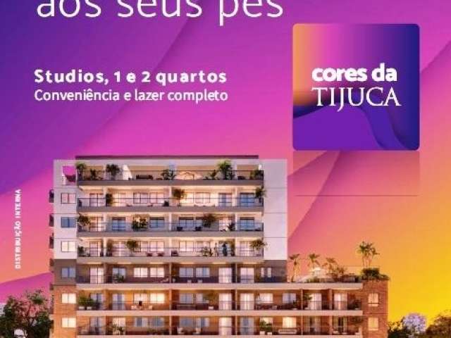 Lançamento Tijuca, Studios, 1 e 2 quartos