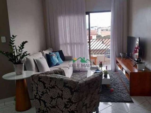 Apartamento com 3 dormitórios, 110 m² - venda por R$ 420.000,00 ou aluguel por R$ 2.010,00/mês - Vila Indiana - Guaratinguetá/SP