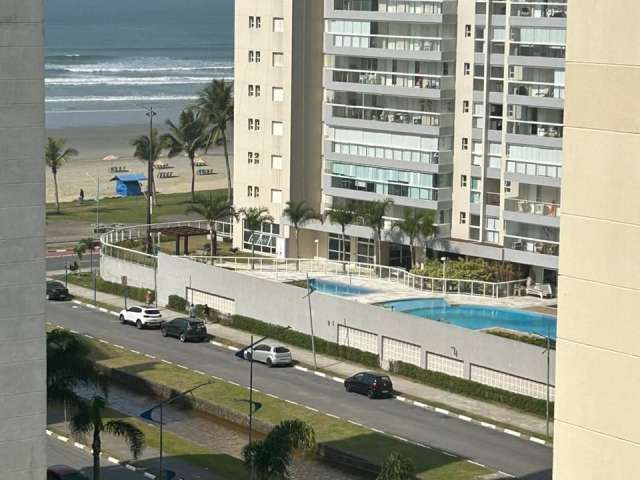 Apartamento decorado à beira mar em Bertioga-SP