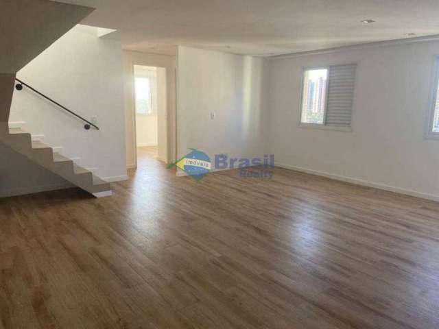 Cobertura com 3 dormitórios à venda, 164 m² por R$ 950.000,00 - Vila Guiomar - Santo André/SP