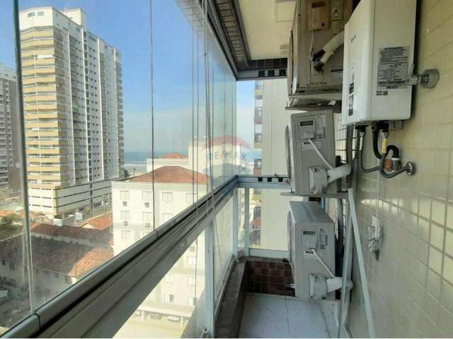 Apartamento com 2 dormitórios suítes, 92 m² - locaçãpo por R$ 4.500,00 - Aviação - Praia Grande/SP