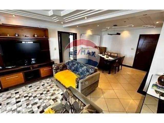 Apartamento com 4 dorms, sendo 2 suítes à venda, 165 m² por R$1.350.000 - Vila Guilhermina - Praia Grande/SP