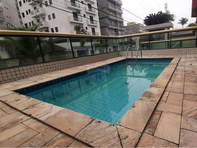 Apartamento com 1 dormitório, 48 m² - aluguel - Caiçara - Praia Grande/SP