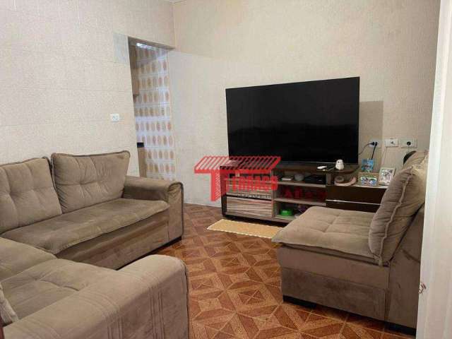 Sobrado com 5 dormitórios à venda, 153 m² por R$ 380.000,00 - Jardim Aclimação - Santo André/SP