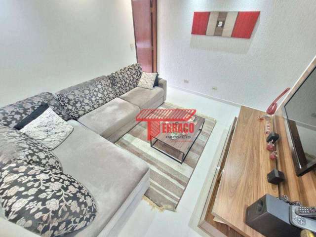 Sobrado com 3 dormitórios à venda, 167 m² por R$ 636.000,00 - Jardim do Estádio - Santo André/SP